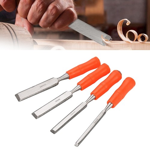 Piece wood chisels set with - 4-piece,