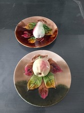 Assiette En Barbotine Orchies