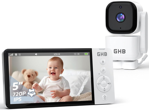 Babyphone camera rotation - camera, 5"