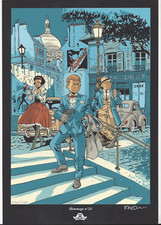 MEYNET - HOMMAGE GIL JOURDAN de TILLIEUX (bn) (SERIGRAPHIE  N°/Signé) NEUF