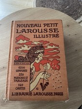 Nouveau Petit Larousse Illustré Dictionnaire Claude Auge Paris 1937. Bon État. 