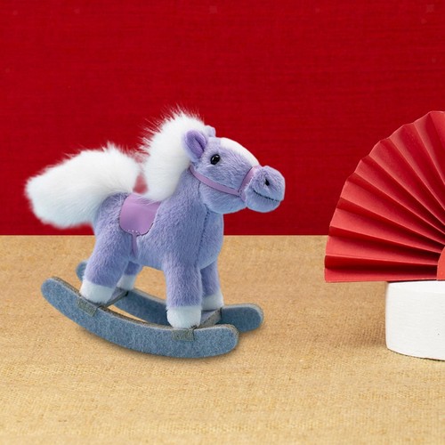 Cheval bascule peluche - à, en
