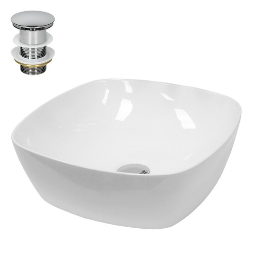 Lavabo céramique blanc - en,