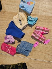 LOT VETEMENT BEBE BARBIE KEN 