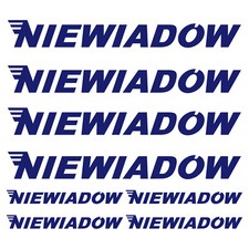 NIEWIADOW autocollant sticker