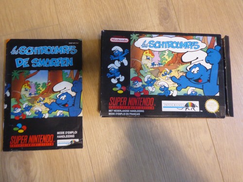 Schtroumpfs super nintendo - nintendo,