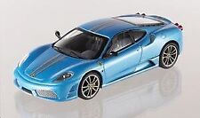 Hotwheels N5951 - Miniature Ferrari F430 Scuderia bleu métallisé 2007 (1:43)