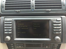 BMW E39 E38 E46 E53 OEM TV Screen gps navi on board monitor wide screen 6934413