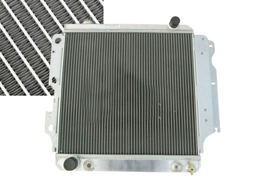 3row aluminium radiateur pour - aluminium,