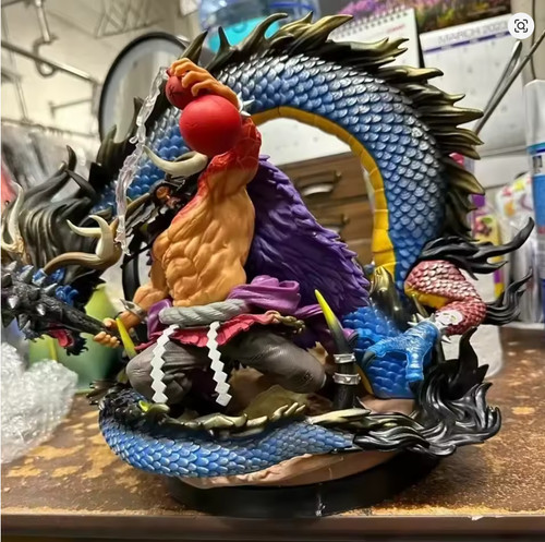 Figurine one piece kaido - figurine,