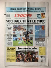 L'EQUIPE 28 JUILLET 1988