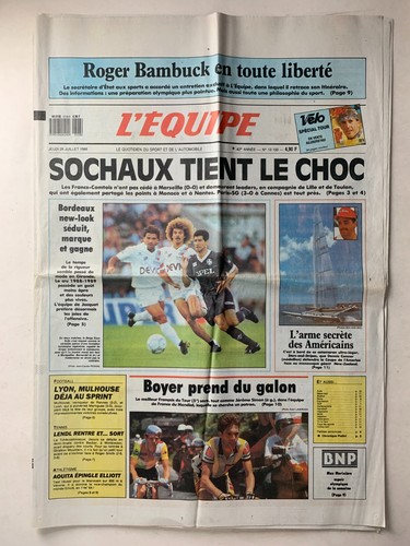 Equipe juillet 1988 - 28,