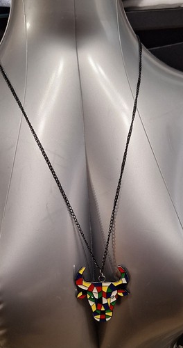 Collier chaîne noir - , alliage
