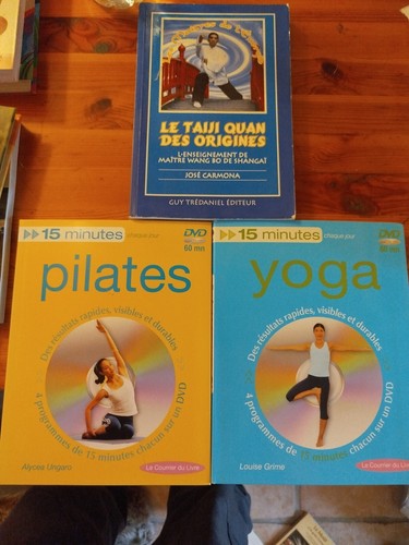 Lot livres méthode pilates - livres,