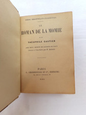 Le roman de la momie - Théophile Gautier - 1889 Petite Bibliothèque Charpentier