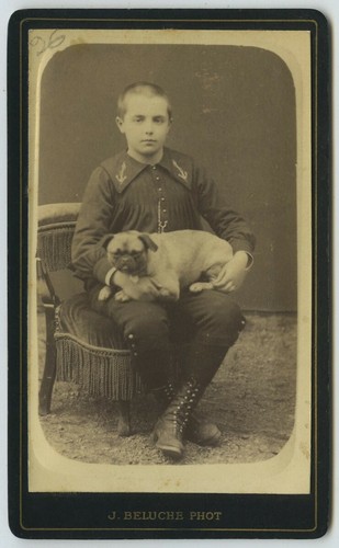 Cdv 1880 jules beluche à - cdv, 1880-90