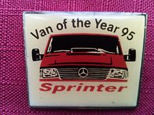 Pin's Mercedes Sprinter Utility Van, Van of the Year 95 RARE (196)