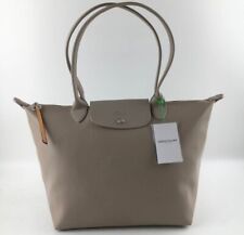 LONGCHAMP  Le Pliage City L Totebag Taupe - Leather New