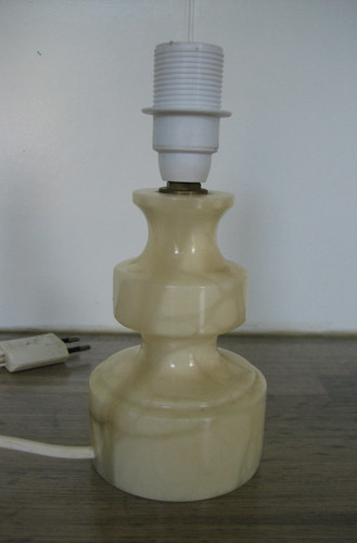 Ancien pied lampe - pied,