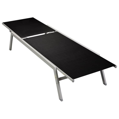 Chaise longue acier - longue,