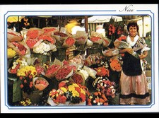 NICE (06) FLOWER MARKET STAND at the market 