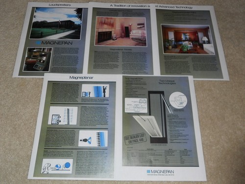 Magnepan brochure 1988 smga - brochure,, 1988,
