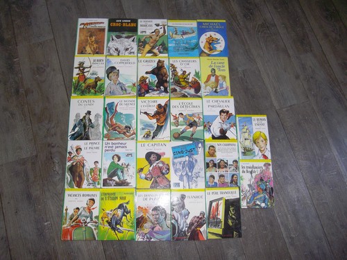 Lot livres bibliotheque - 27,