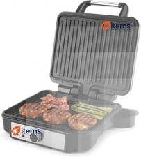 YASHE Grille Électrique À Viande 4 Tranches De Panini Avec Plaques Antiadhésives