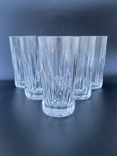 6 Chopes Cristal De Saint Louis Provence Long Drink Orangeade État Neuf