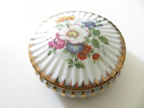 Boite bijoux fleurs en - à,