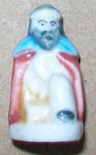 N°100 FRENCH FEVES PORCELAIN FIGURINE EPIPHANY CAKE