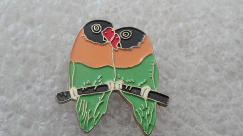 Pin couple perroquets - de,