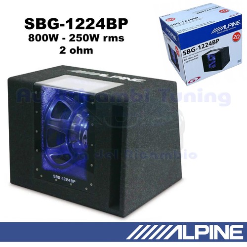 Alpine sbg 1224bp caisson - sbg-1224bp, de