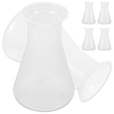  6 Pcs Erlenmeyer Plastique