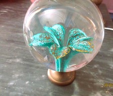 BOULE D'ESCALIER EN CRISTAL DE