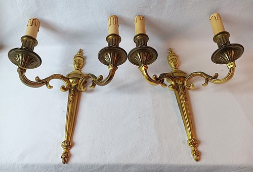 Paire appliques murales en - d'appliques,