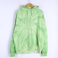 Y2KUSA Sweatshirt Size XL Mens Hoodie Green Mens Tie Die Comfortable Sport