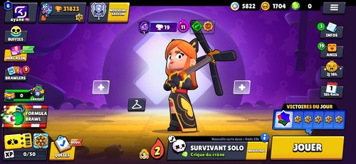 Compte brawl star - star, 7