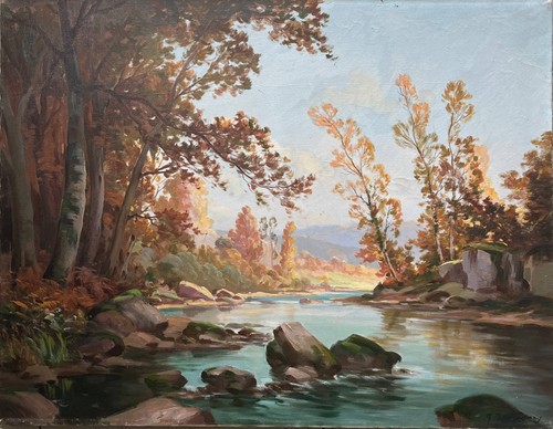 Tableau hst paysage la - tableau, "paysage