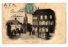 Old postcard Chateau de CARROUGES - La Salle à Manger (195496)