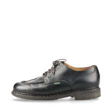 Paraboot Chambord Leather Shoes 10 Men's Black 69798