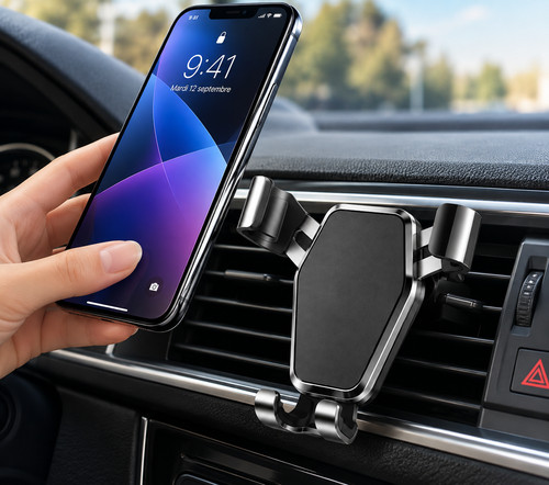 Support téléphone voiture - support,