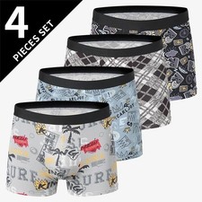 Boxers Homme x4 Confort