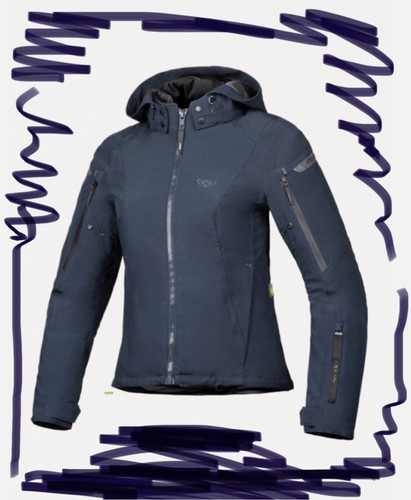 Blouson moto hiver - , femme