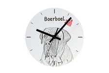 Boerboel horloge avec photo de chien Art-Dog
