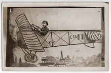 Photo montage carte cpa 1930