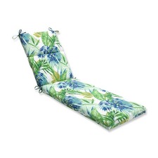 Pillow Perfect Tropic Floral Indoor/Outdoor Split Back Chaise Lounge Cushion ...