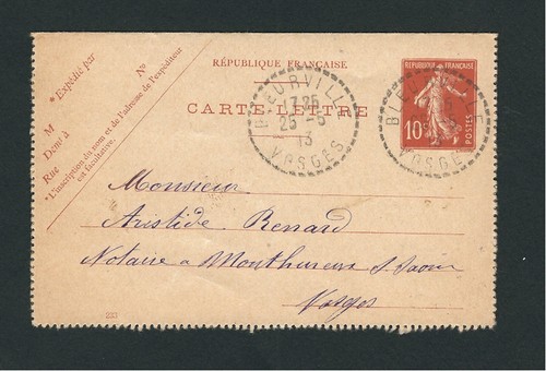 Cachet pointillé - , de