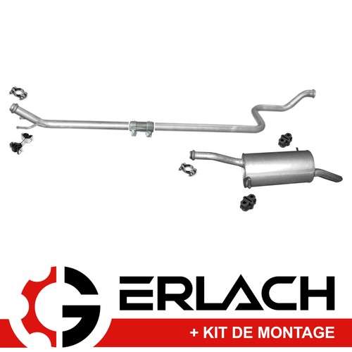 Echappement silencieux pour