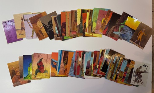 Moebius lot collector cards - lot,
